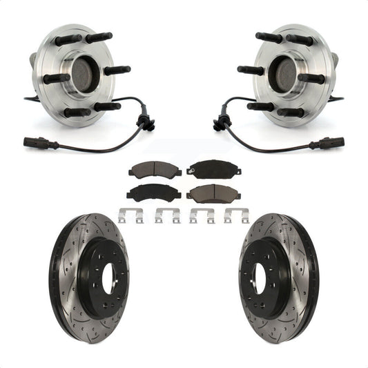 [Avant] Kit d'ensemble roulement de roue et moyeu pour 2007 Chevrolet Tahoe GMC Suburban 1500 Yukon Avalanche XL Cadillac Escalade RWD KBB-120385