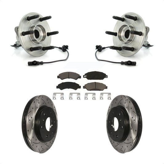 [Avant] Kit d'ensemble roulement de roue et moyeu pour 2007 Chevrolet Tahoe GMC Suburban 1500 Yukon Cadillac Avalanche XL Escalade ESV EXT KBB-120386
