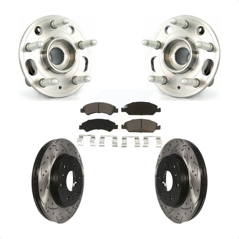 [Avant] Kit d'ensemble roulement de roue et moyeu pour Cadillac XTS 6 Lug Wheels KBB-120387 par Transit Auto