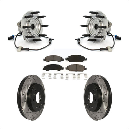[Avant] Kit d'ensemble roulement de roue et moyeu pour Chevrolet Silverado 1500 GMC Sierra Classic 8 Lug Wheels KBB-120388