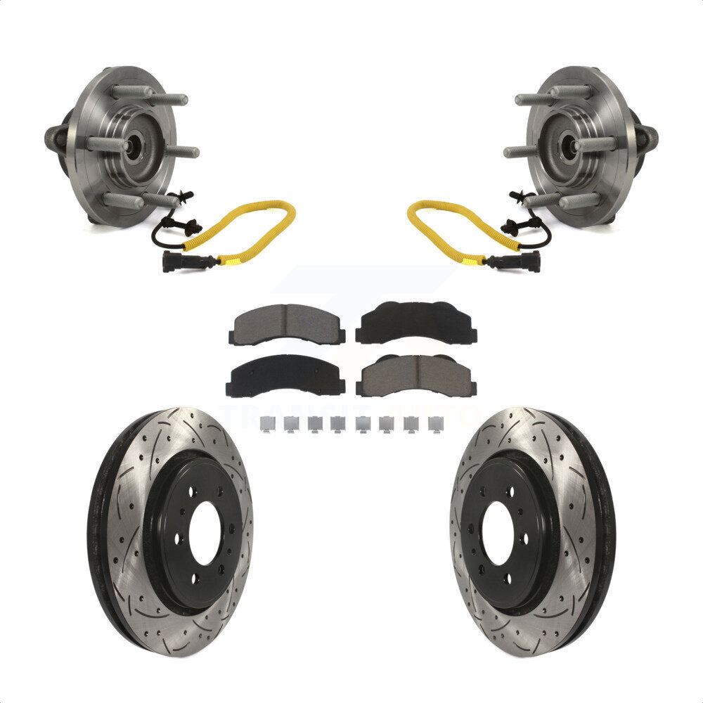 [Avant] Kit d'ensemble roulement de roue et moyeu pour 2018-2020 Ford F-150 Limited Platinum SSV XL XLT King Ranch Lariat avec 4WD KBB-120393 par Transit Auto