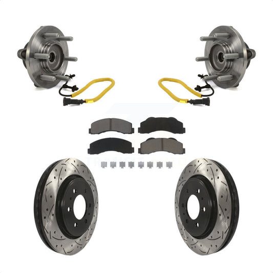 [Avant] Kit d'ensemble roulement de roue et moyeu pour 2018-2020 Ford F-150 Limited Platinum SSV XL XLT King Ranch Lariat avec 4WD KBB-120393 par Transit Auto
