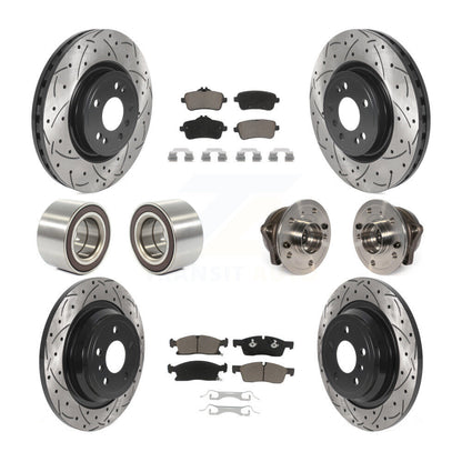 [Avant + Arrière] Kit d'ensemble roulement de roue et moyeu pour Mercedes-Benz ML350 GLE350 ML250 GLE300d KBB-120470