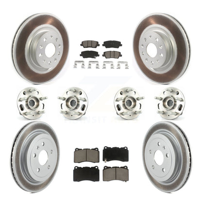 [Avant + Arrière] Kit d'ensemble roulement de roue et moyeu pour Cadillac CTS avec 18" Factory Wheels KBB-120538