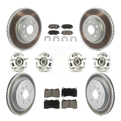 [Avant + Arrière] Kit d'ensemble roulement de roue et moyeu pour Cadillac CTS avec 17" Factory Wheels KBB-120539