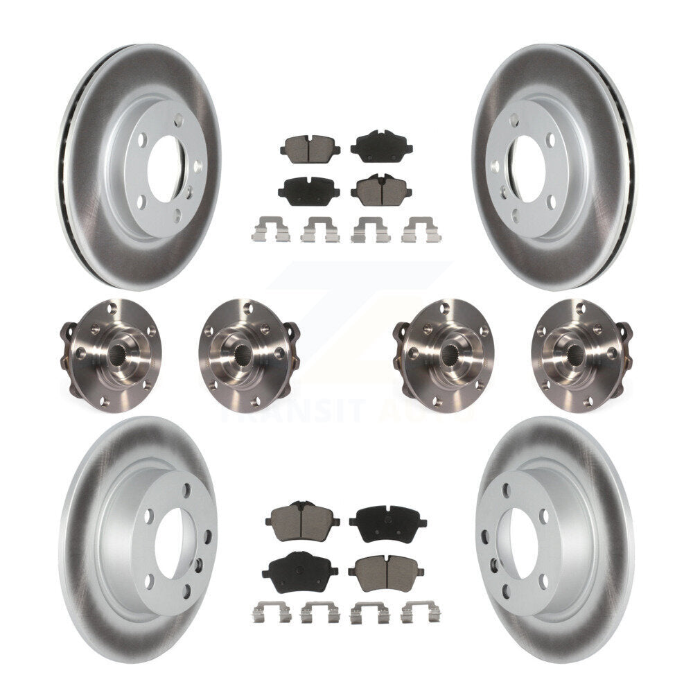 [Avant + Arrière] Kit d'ensemble roulement de roue et moyeu pour 2011 Mini Cooper Countryman AWD avec 294mm Diameter Rotor KBB-120542