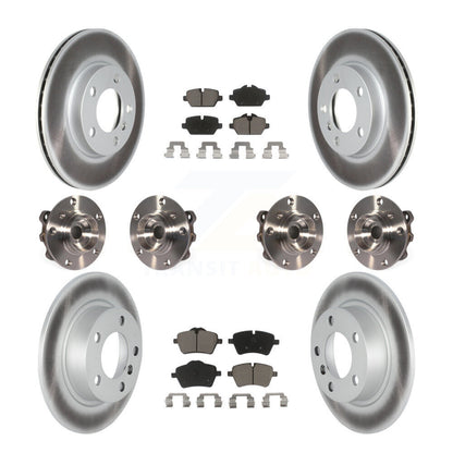 [Avant + Arrière] Kit d'ensemble roulement de roue et moyeu pour 2011 Mini Cooper Countryman AWD avec 294mm Diameter Rotor KBB-120542