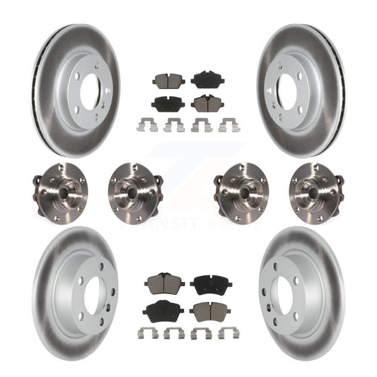 [Avant + Arrière] Kit d'ensemble roulement de roue et moyeu pour 2011 Mini Cooper Countryman AWD avec 294mm Diameter Rotor KBB-120542