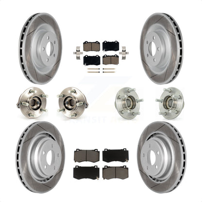 [Avant + Arrière] Kit d'ensemble roulement de roue et moyeu pour Dodge Charger Chrysler 300 Challenger KBB-120543 par Transit Auto