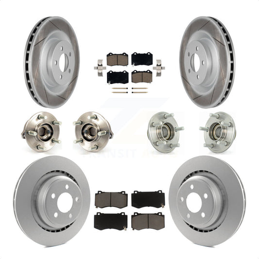 [Avant + Arrière] Kit d'ensemble roulement de roue et moyeu pour Dodge Charger Chrysler 300 Challenger KBB-120545 par Transit Auto