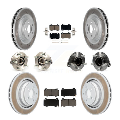 [Avant + Arrière] Kit d'ensemble roulement de roue et moyeu pour 2012 Chrysler 300 SRT8 avec RWD avec Heavy Duty Brakes KBB-120546