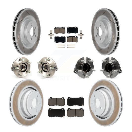 [Avant + Arrière] Kit d'ensemble roulement de roue et moyeu pour 2012 Chrysler 300 SRT8 avec RWD avec Heavy Duty Brakes KBB-120546