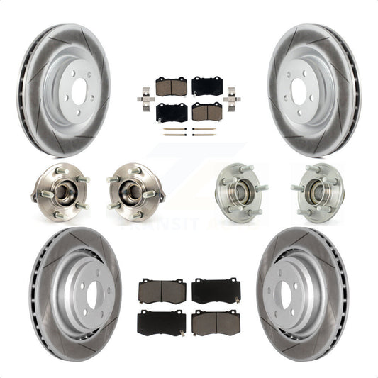 [Avant + Arrière] Kit d'ensemble roulement de roue et moyeu pour Dodge Charger Chrysler 300 Challenger KBB-120547 par Transit Auto