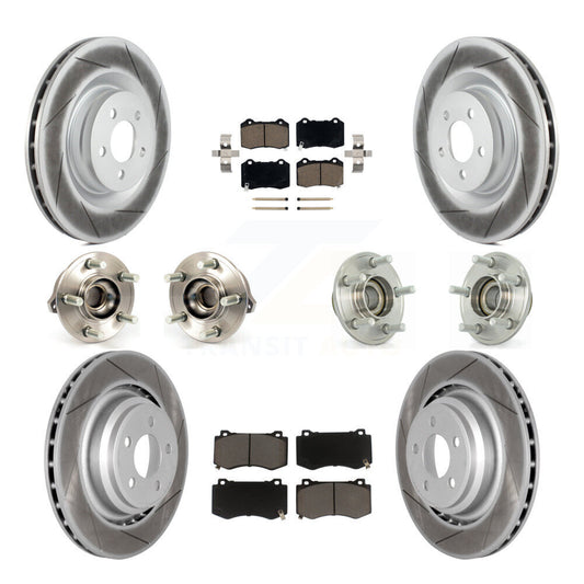 [Avant + Arrière] Kit d'ensemble roulement de roue et moyeu pour Dodge Charger Chrysler 300 Challenger KBB-120547