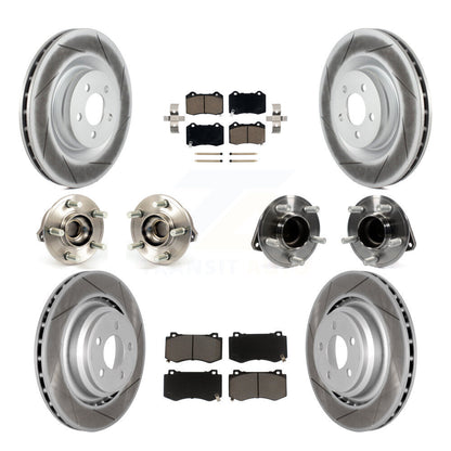 [Avant + Arrière] Kit d'ensemble roulement de roue et moyeu pour 2012 Chrysler 300 SRT8 avec RWD avec Heavy Duty Brakes KBB-120548