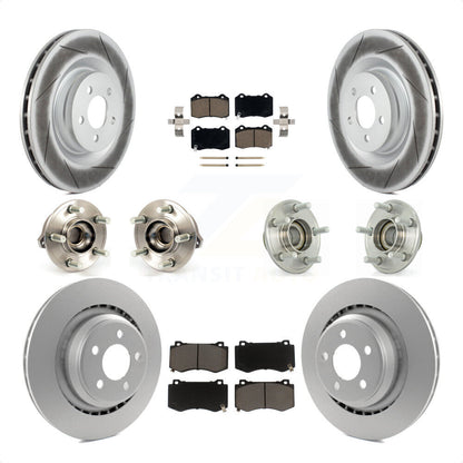 [Avant + Arrière] Kit d'ensemble roulement de roue et moyeu pour Dodge Charger Chrysler 300 Challenger KBB-120549 par Transit Auto