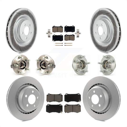 [Avant + Arrière] Kit d'ensemble roulement de roue et moyeu pour Dodge Charger Chrysler 300 Challenger KBB-120549 par Transit Auto