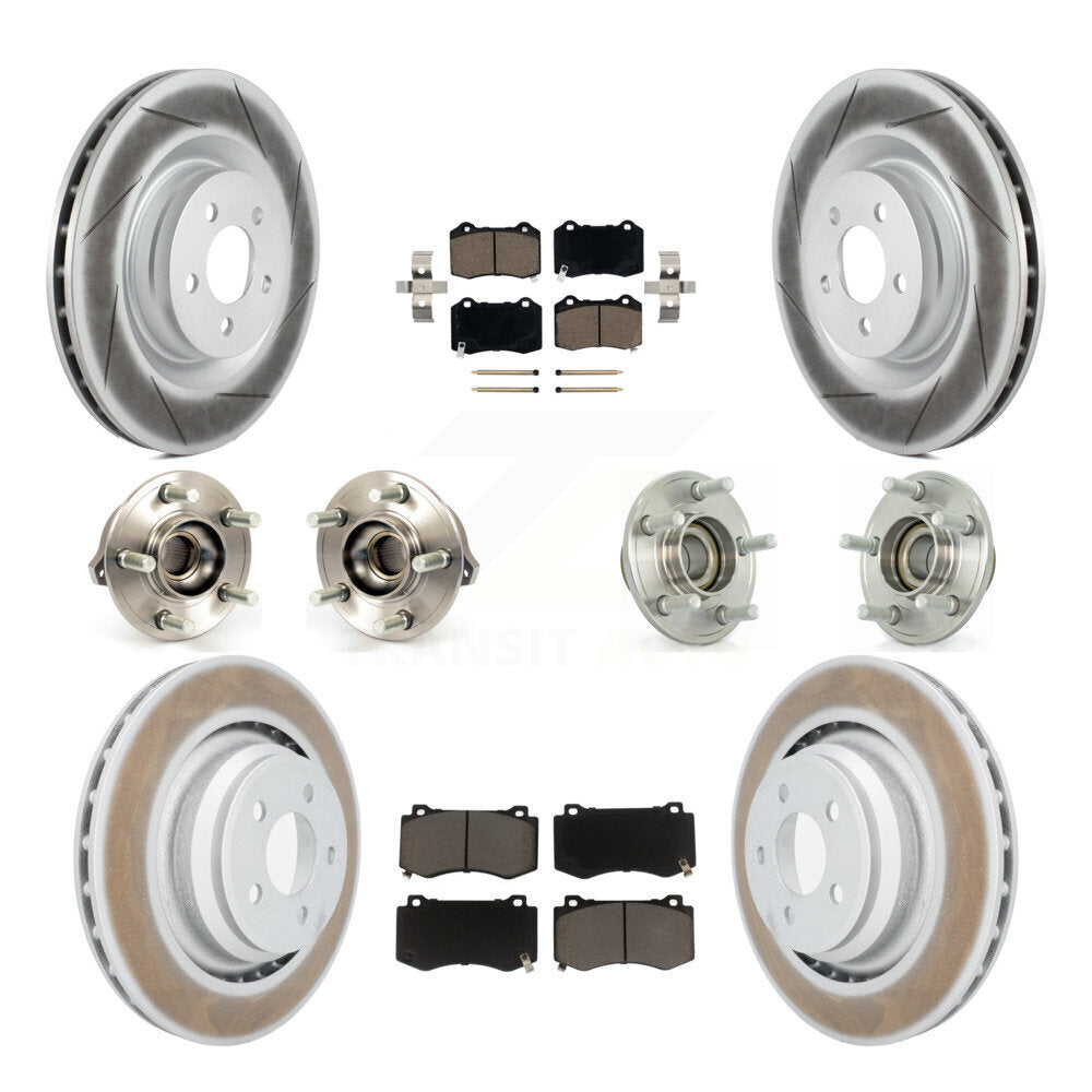 [Avant + Arrière] Kit d'ensemble roulement de roue et moyeu pour Dodge Charger Chrysler 300 Challenger KBB-120549