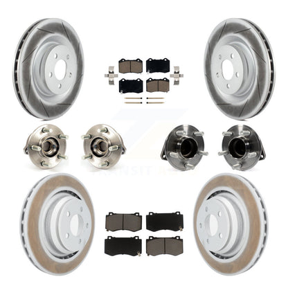 [Avant + Arrière] Kit d'ensemble roulement de roue et moyeu pour 2012 Chrysler 300 SRT8 avec RWD avec Heavy Duty Brakes KBB-120550