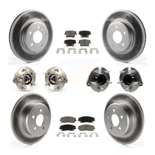 [Avant + Arrière] Kit d'ensemble roulement de roue et moyeu pour Dodge Charger Chrysler 300 KBB-120552