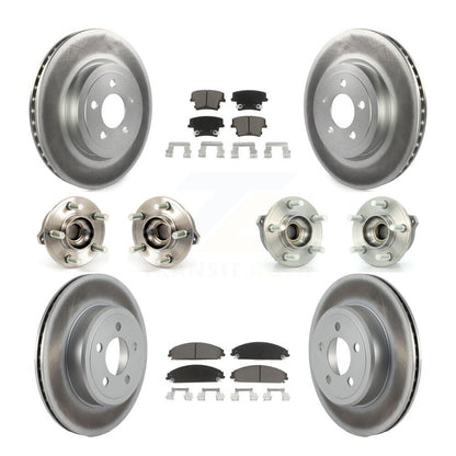 [Avant + Arrière] Kit d'ensemble roulement de roue et moyeu pour Dodge Charger Chrysler 300 KBB-120553