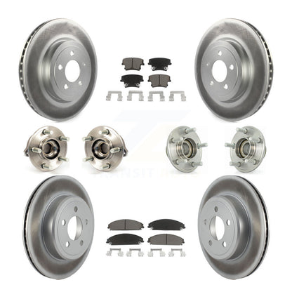 [Avant + Arrière] Kit d'ensemble roulement de roue et moyeu pour Dodge Chrysler 300 Charger Challenger KBB-120554
