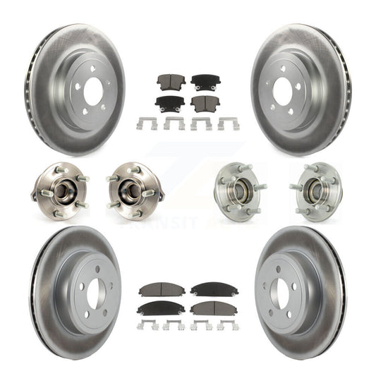 [Avant + Arrière] Kit d'ensemble roulement de roue et moyeu pour Dodge Chrysler 300 Charger Challenger KBB-120554