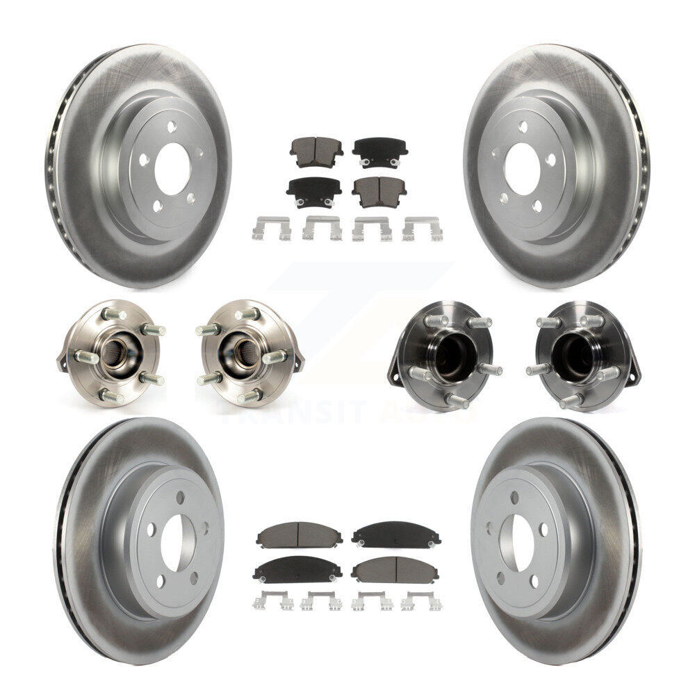 [Avant + Arrière] Kit d'ensemble roulement de roue et moyeu pour Dodge Chrysler 300 Charger Challenger KBB-120555