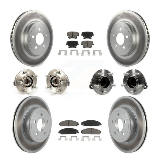 [Avant + Arrière] Kit d'ensemble roulement de roue et moyeu pour Dodge Chrysler 300 Charger Challenger KBB-120555
