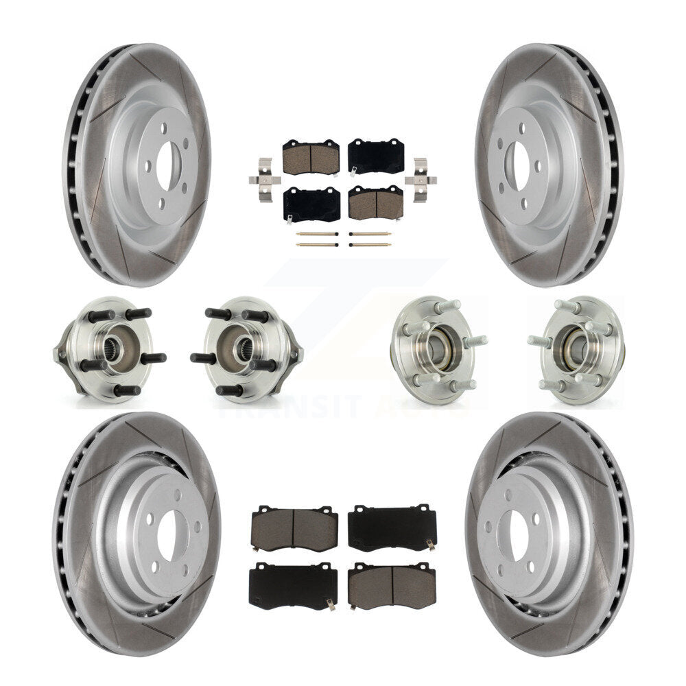 [Avant + Arrière] Kit d'ensemble roulement de roue et moyeu pour Chrysler 300 Dodge Charger Magnum KBB-120556