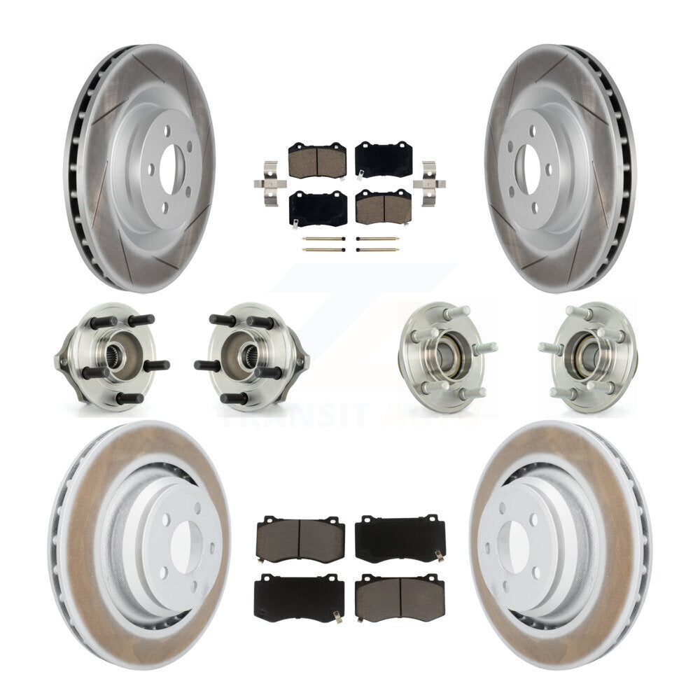 [Avant + Arrière] Kit d'ensemble roulement de roue et moyeu pour Chrysler 300 Dodge Charger Magnum KBB-120557