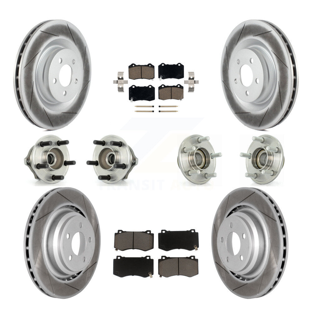 [Avant + Arrière] Kit d'ensemble roulement de roue et moyeu pour Chrysler 300 Dodge Charger Magnum KBB-120558