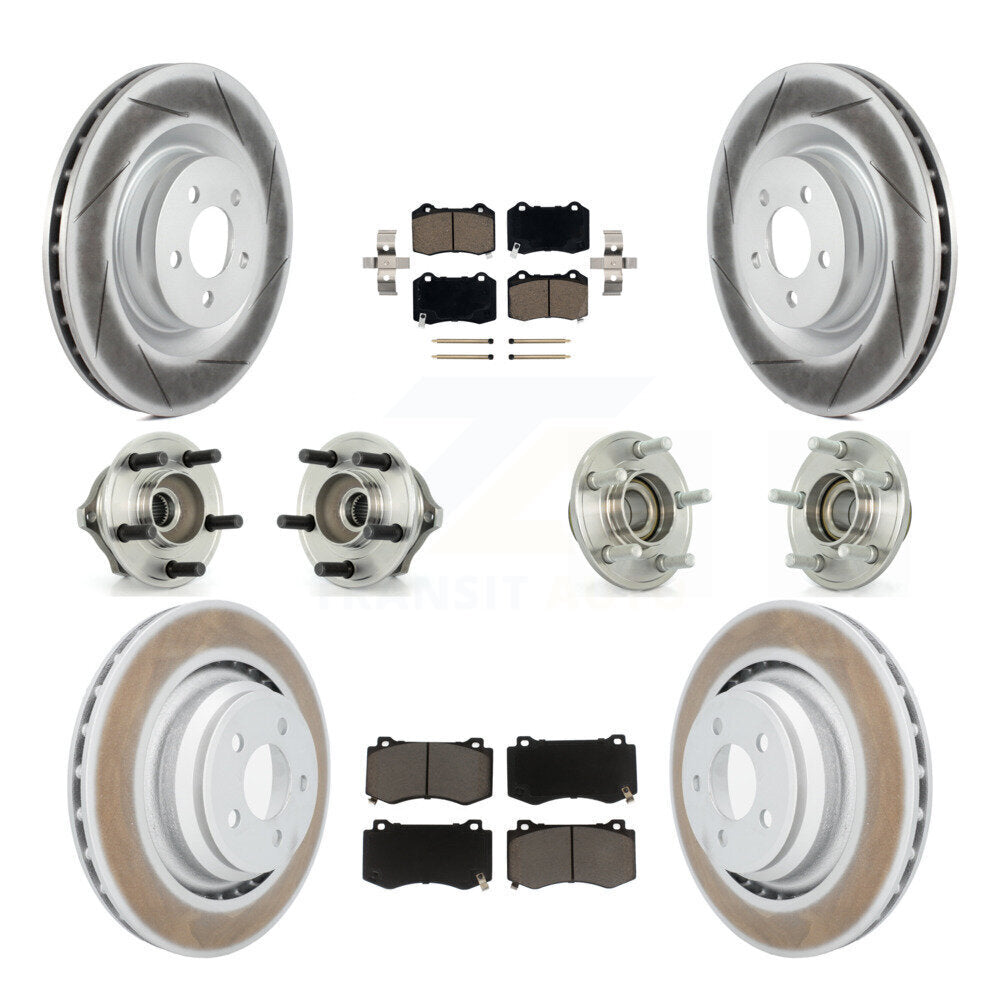 [Avant + Arrière] Kit d'ensemble roulement de roue et moyeu pour Chrysler 300 Dodge Charger Magnum KBB-120559