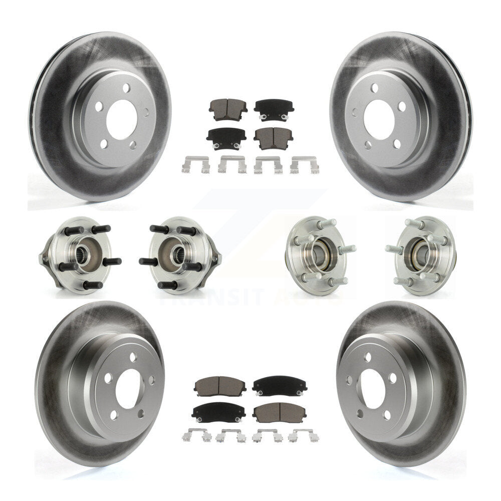 [Avant + Arrière] Kit d'ensemble roulement de roue et moyeu pour Chrysler 300 Dodge Charger Magnum KBB-120560