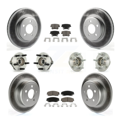 [Avant + Arrière] Kit d'ensemble roulement de roue et moyeu pour Chrysler 300 Dodge Charger Magnum KBB-120560