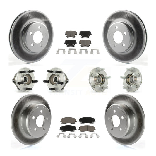 [Avant + Arrière] Kit d'ensemble roulement de roue et moyeu pour Chrysler 300 Dodge Charger Magnum KBB-120560