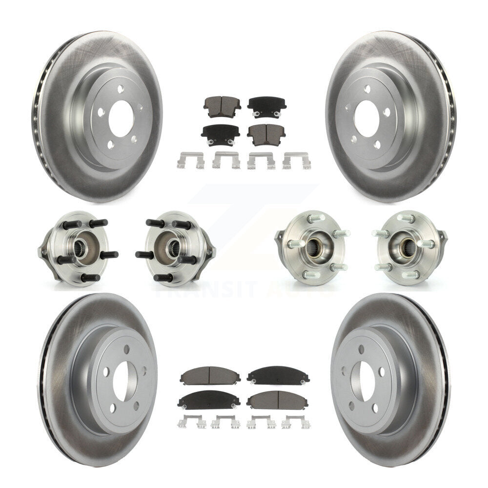[Avant + Arrière] Kit d'ensemble roulement de roue et moyeu pour Chrysler 300 Dodge Charger Magnum KBB-120561