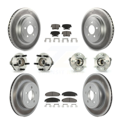 [Avant + Arrière] Kit d'ensemble roulement de roue et moyeu pour Chrysler 300 Dodge Charger Magnum KBB-120561