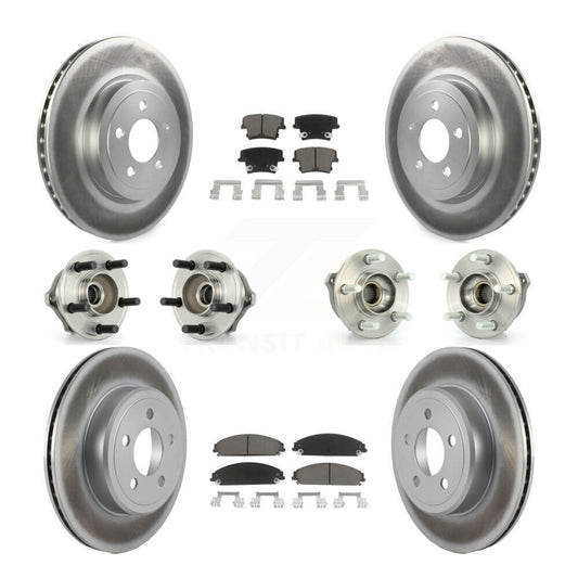 [Avant + Arrière] Kit d'ensemble roulement de roue et moyeu pour Chrysler 300 Dodge Charger Magnum KBB-120561
