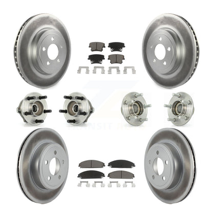 [Avant + Arrière] Kit d'ensemble roulement de roue et moyeu pour Chrysler 300 Dodge Charger Magnum KBB-120562