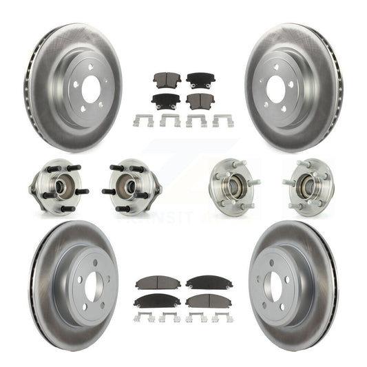 [Avant + Arrière] Kit d'ensemble roulement de roue et moyeu pour Chrysler 300 Dodge Charger Magnum KBB-120562