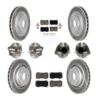 [Avant + Arrière] Kit d'ensemble roulement de roue et moyeu pour Dodge Charger Challenger KBB-120564