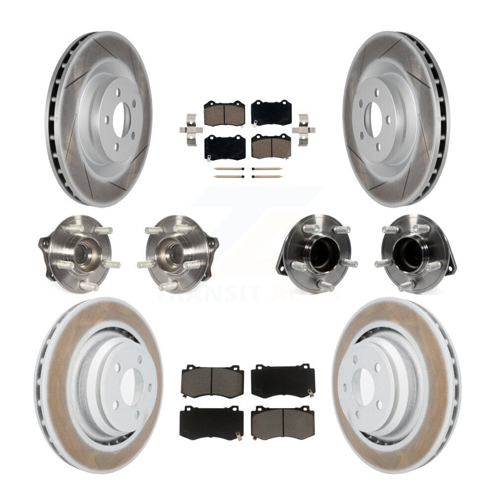[Avant + Arrière] Kit d'ensemble roulement de roue et moyeu pour Dodge Charger Challenger KBB-120566