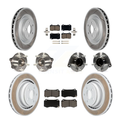 [Avant + Arrière] Kit d'ensemble roulement de roue et moyeu pour Dodge Charger Challenger KBB-120566