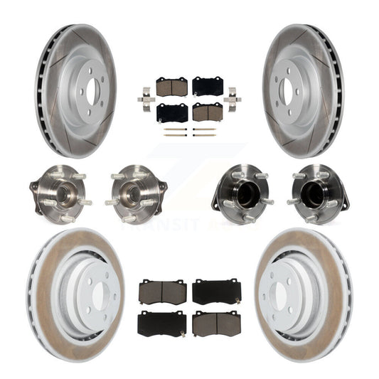 [Avant + Arrière] Kit d'ensemble roulement de roue et moyeu pour Dodge Charger Challenger KBB-120566