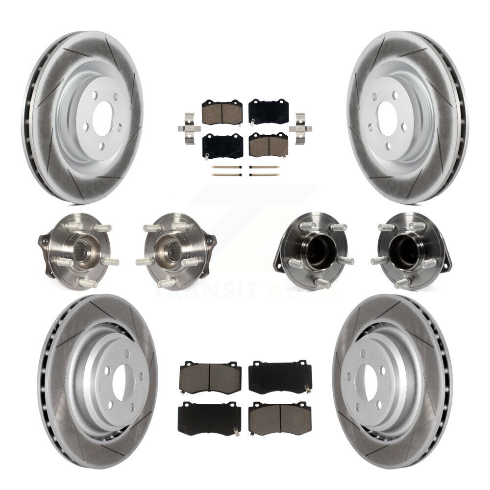[Avant + Arrière] Kit d'ensemble roulement de roue et moyeu pour Dodge Charger Challenger KBB-120569