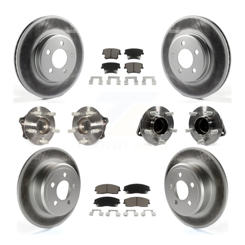 [Avant + Arrière] Kit d'ensemble roulement de roue et moyeu pour Dodge Charger Chrysler 300 Challenger KBB-120572