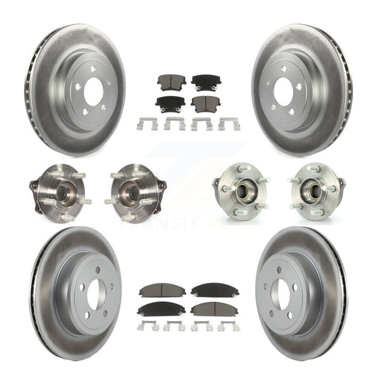 [Avant + Arrière] Kit d'ensemble roulement de roue et moyeu pour Dodge Charger Chrysler 300 Challenger KBB-120573