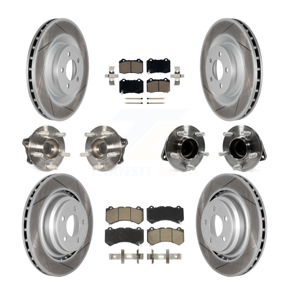 [Avant + Arrière] Kit d'ensemble roulement de roue et moyeu pour Dodge Challenger Charger KBB-120574