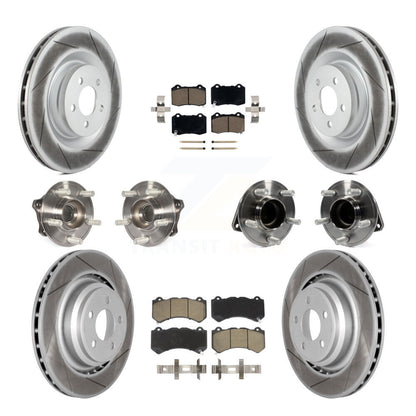 [Avant + Arrière] Kit d'ensemble roulement de roue et moyeu pour Dodge Challenger Charger KBB-120576